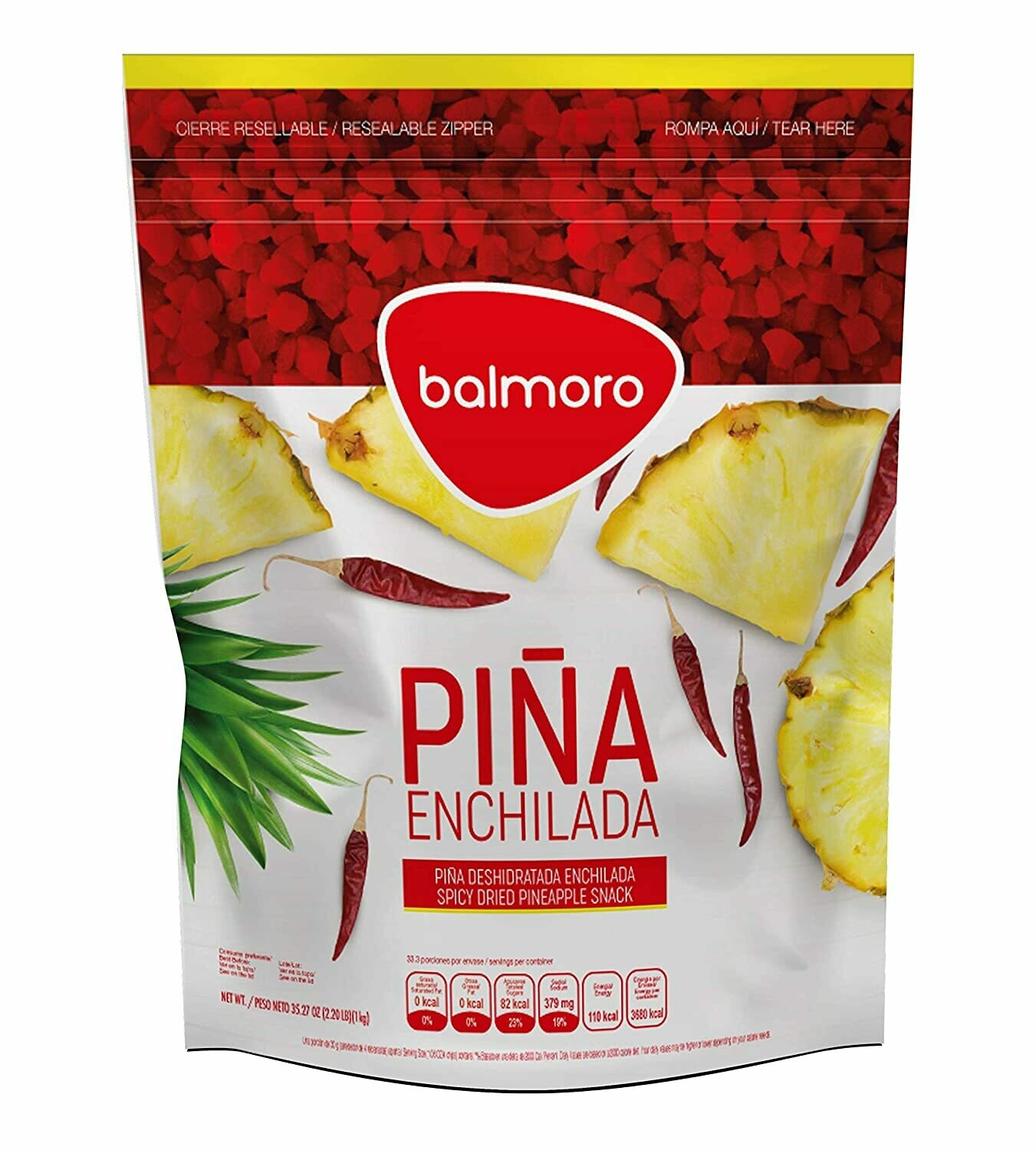Dry Pineapple w/ Chili • Piña Enchilada Balmoro