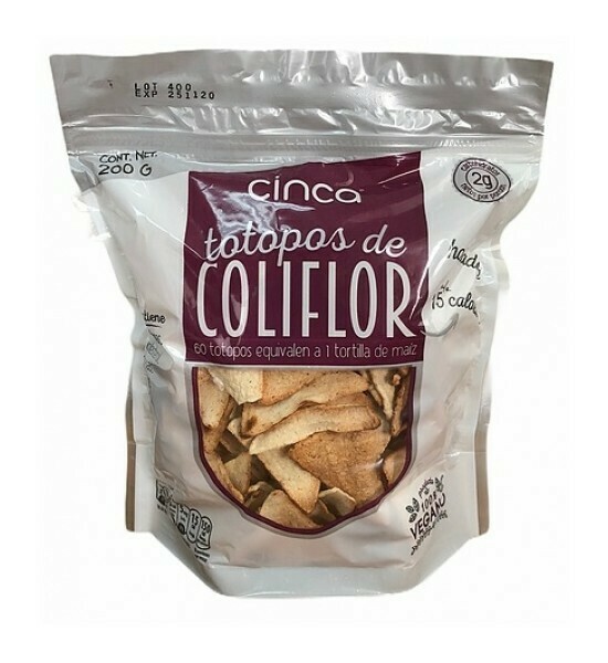 Cinca Cauliflower Chips (tostadas) *VEGAN