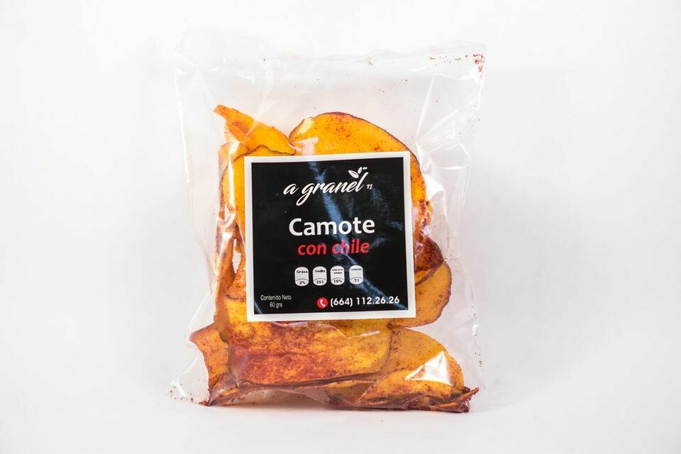 Baked Sweet Potato (Camote) Chips with Chili 8.8oz