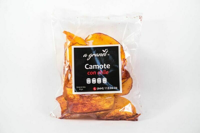 Baked Sweet Potato (Camote) Chips with Chili 8.8oz