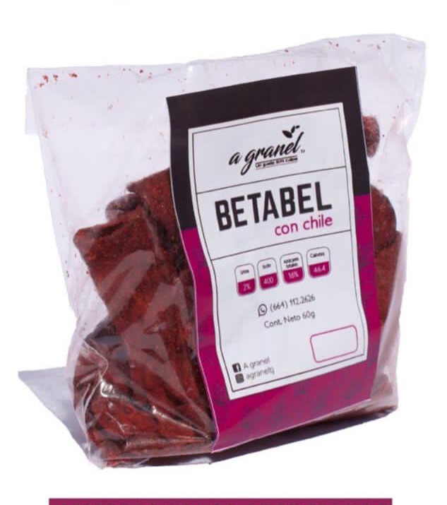Baked Beet Chips with Chili 8.8oz