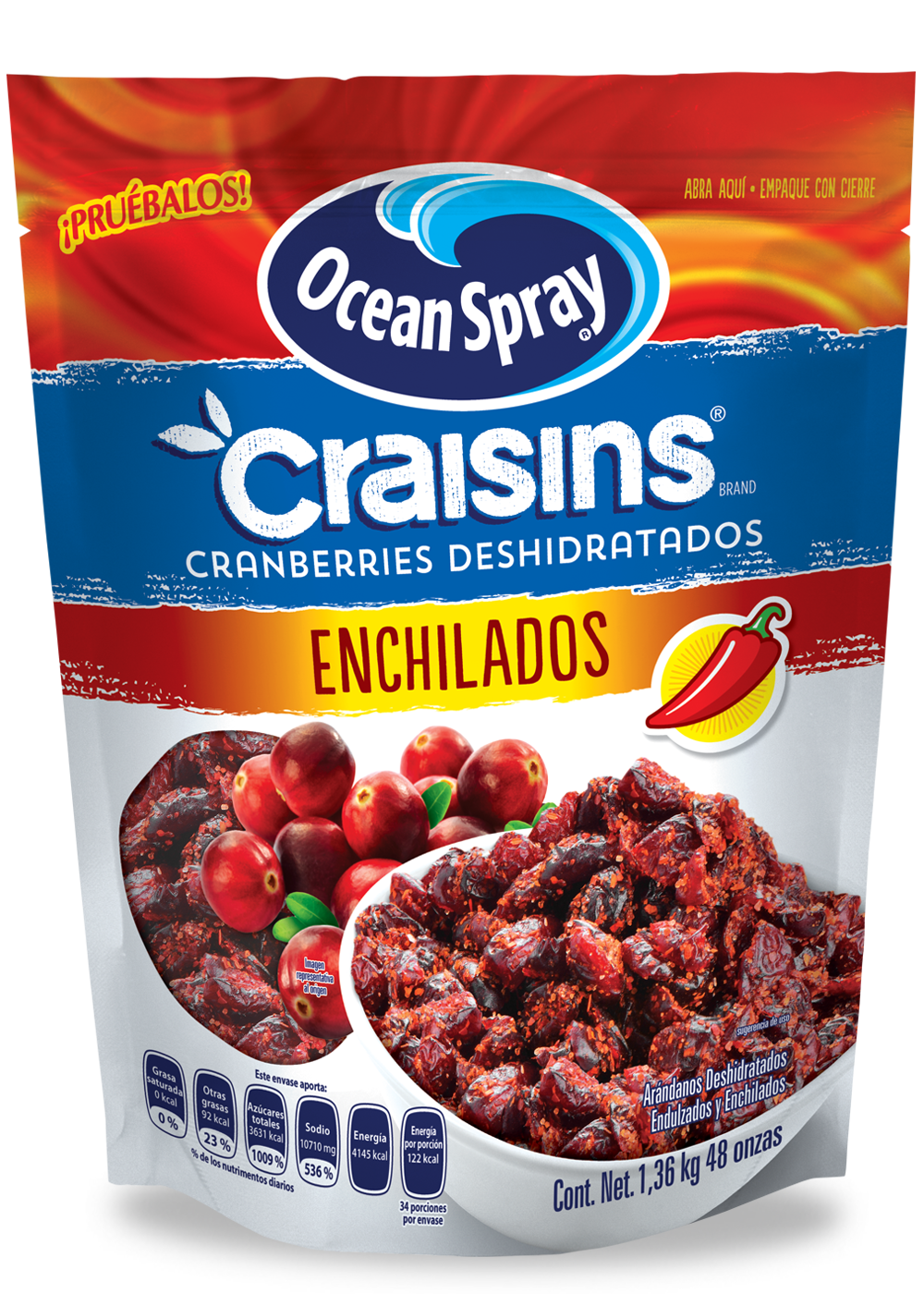 Craisins Enchilados Ocean Spray