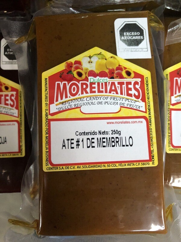 Ate of Membrillo Moreliates