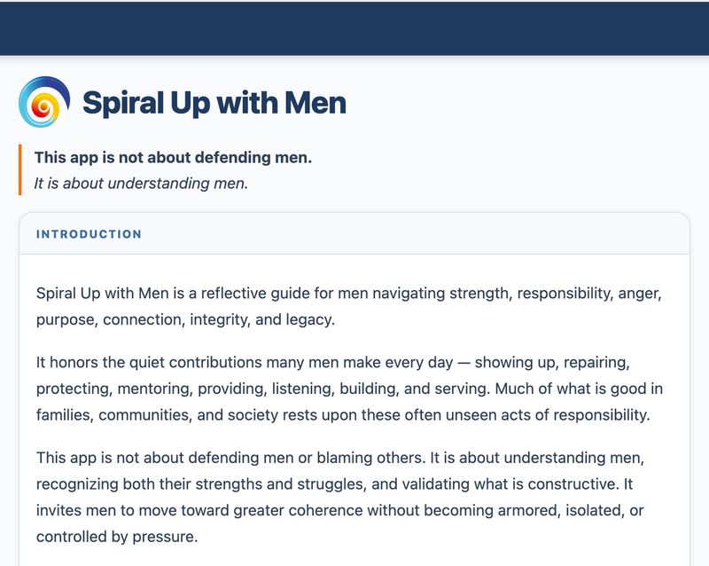Spiral Up with Men