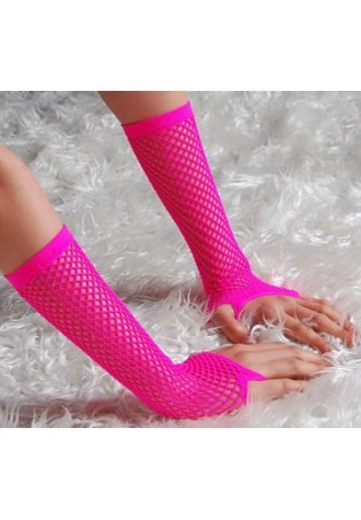 Fishnet Fingerless Gloves