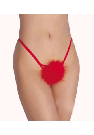 Marabou circle g-string