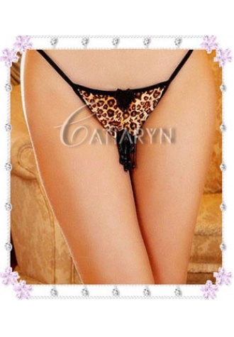 Leopard Print G-string