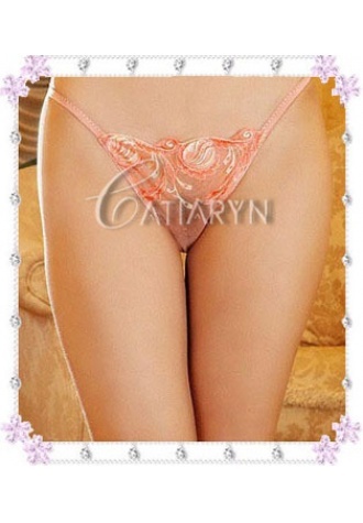 Sexy Embroidered G-string
