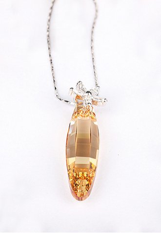 Elegant Charm Swarovski Crystals Fashion Necklace