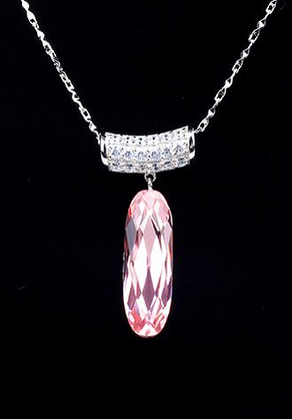 Tears Shaped Swarovski Crystal Necklace