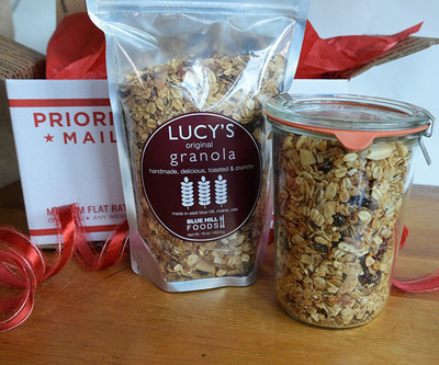Lovely Jar full of Lucy’s Original Granola