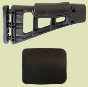 Cheek Pad for Hi-Point Carbine Stocks - 
HP-1
3-1/2” W x 4-1/4”L x 5/16” thick