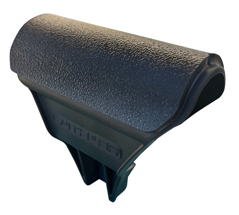 Super Soft Cheek Pad for Luth-AR®   Adjustable Cheek Rest – 3-3/8”W x 4-3/4”L   Available 1/8” or 3/16” thick