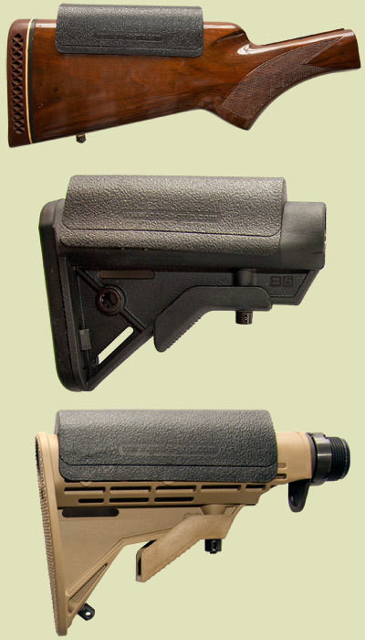 Super Soft Cheek Pads - 5/8 inch tall SOPMOD 3-1/2” W x 5-1/4 L x 5/8” thick
