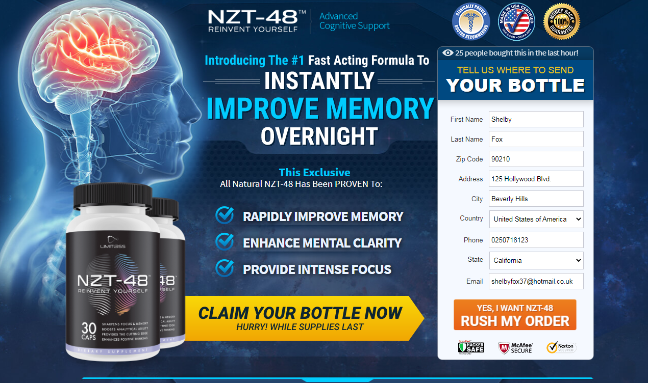 Nzt-48 Limitless Pill