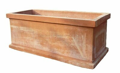 Cassetta rett. liscie - Geradliniger Terracotta-Kasten Cassetta rett. liscie - Geradliniger Terracotta-Kasten