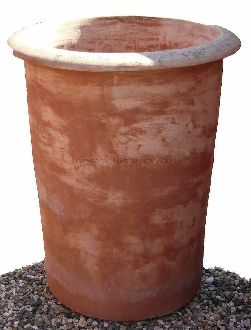 Vaso Maremma - Zylindischer Terracotta-Topf Vaso Maremma - Zylindischer Terracotta-Topf