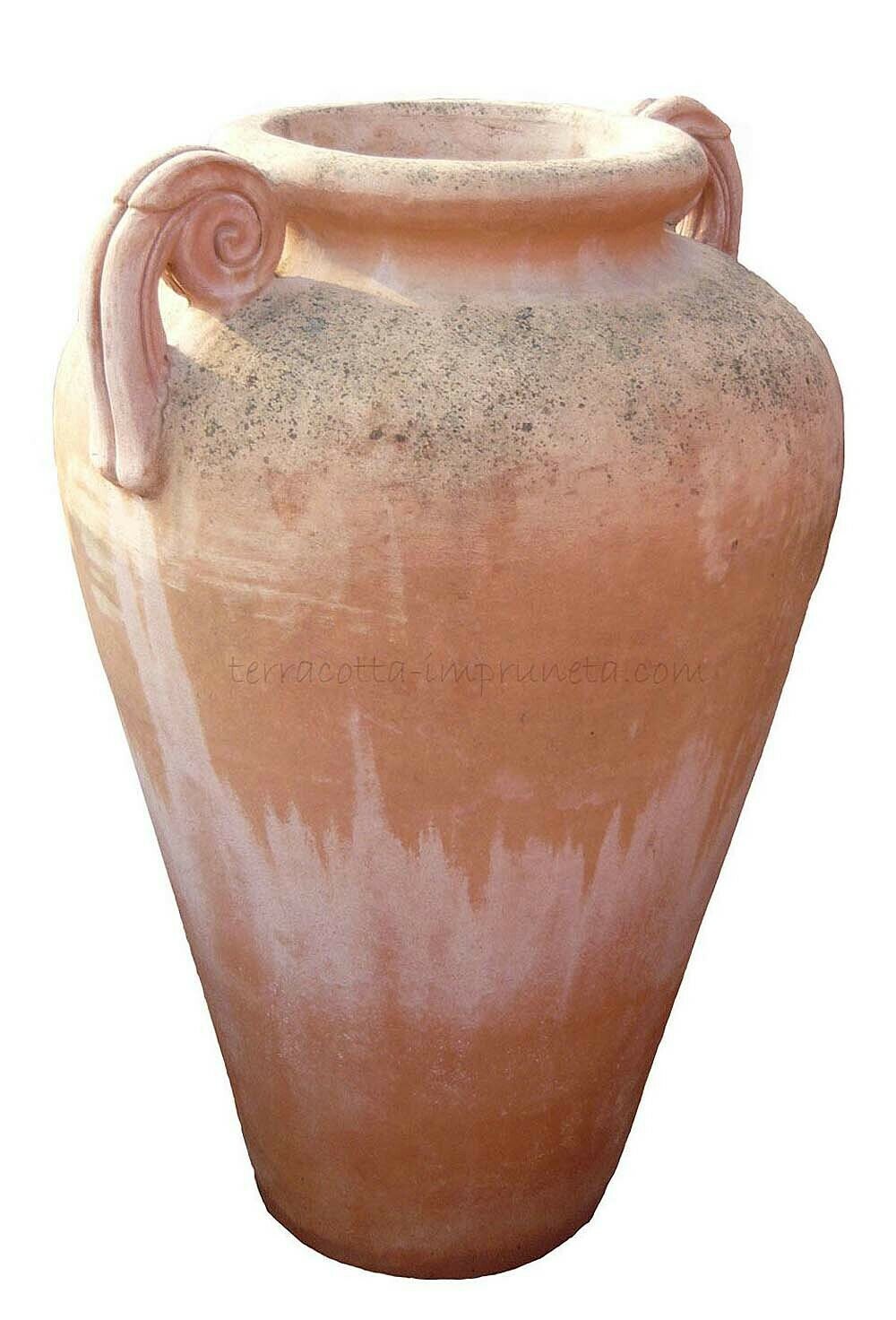 Anfora bombata con manici - Terracotta-Amphore mit Henkel Anfora bombata con manici - Terracotta-Amphore mit Henkel
