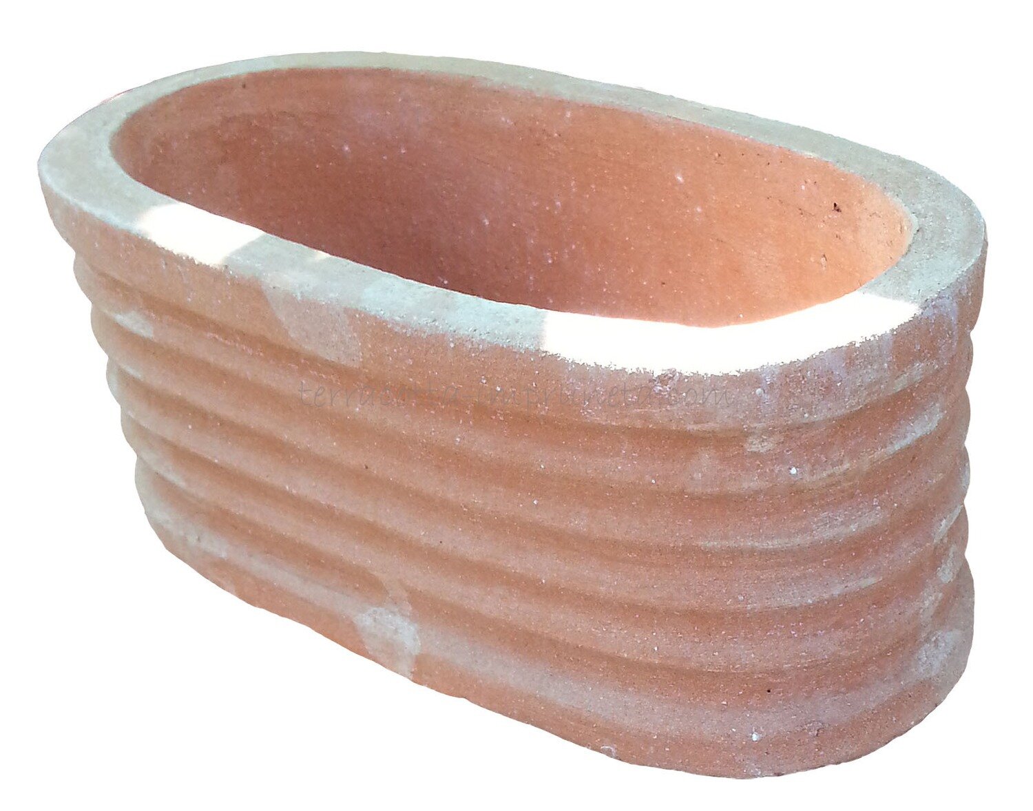 Ovale rigato - Mini-Terracotta-Kasten Ovale rigato - Mini-Terracotta-Kasten