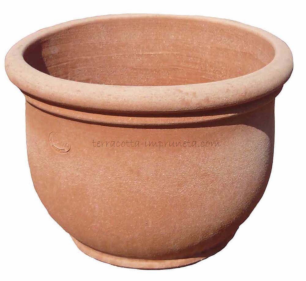 Cachepot liscio - Schlichter bauchiger Topf Cachepot liscio - Schlichter bauchiger Topf