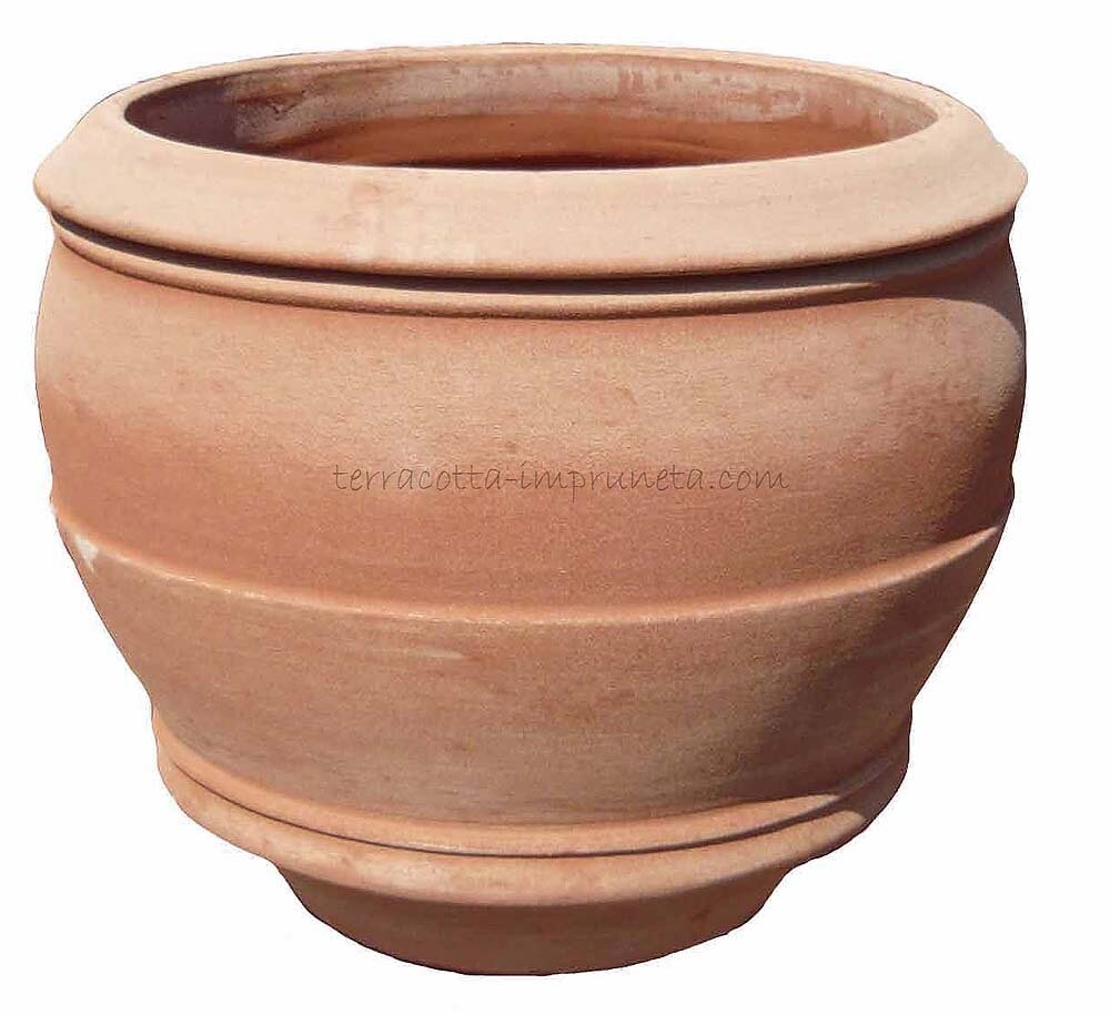 Conca Pistoia - Bauchiger Terracotta-Pflanzkübel Conca Pistoia - Bauchiger Terracotta-Pflanzkübel
