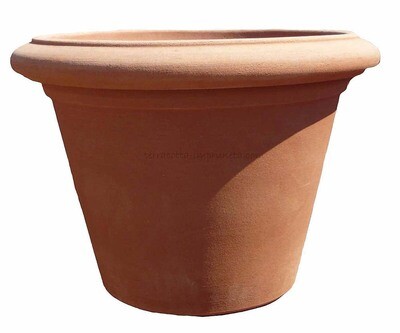 Vaso liscio senza - Schlichter Terracotta-Topf Vaso liscio senza - Schlichter Terracotta-Topf