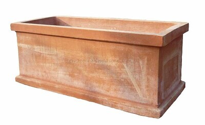 Cassetta rett. liscie - Geradliniger Terracotta-Kasten Cassetta rett. liscie - Geradliniger Terracotta-Kasten