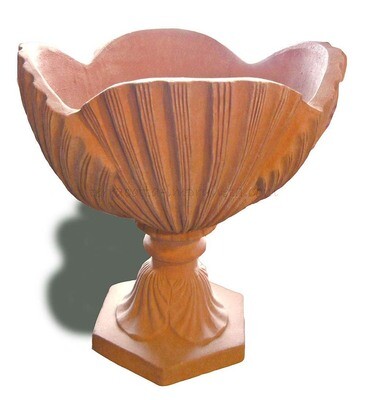 Conchiglia con piede - Muschelförmiger Pokal Conchiglia con piede - Muschelförmiger Pokal