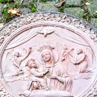 Madonna della Robbia - Terracotta-Wandrelief Madonna della Robbia - Terracotta-Wandrelief