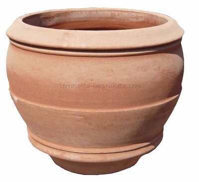 Conca Pistoia - Bauchiger Terracotta-Pflanzkübel Conca Pistoia - Bauchiger Terracotta-Pflanzkübel