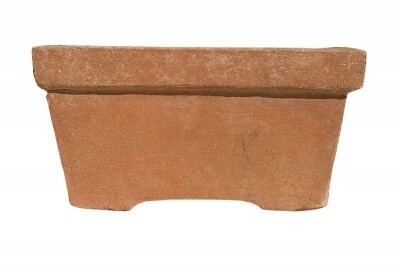 Cassetta con Piedini - Kleiner Terracotta Kasten mit Füßen 20 cm