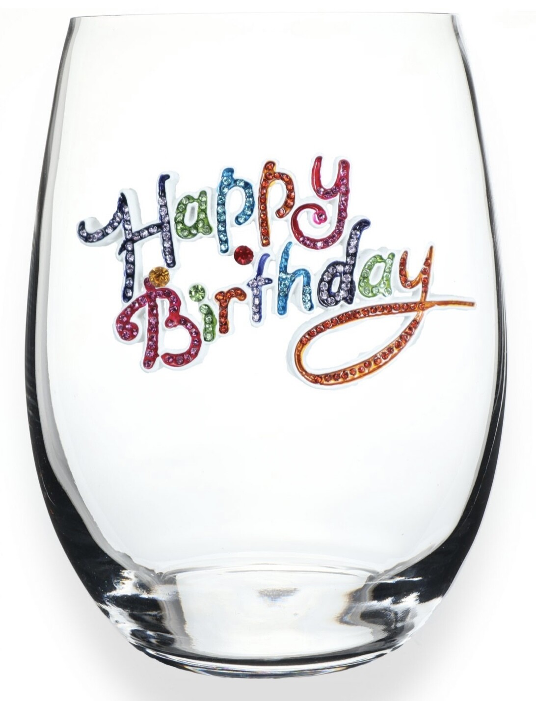 Happy Birthday Stemless