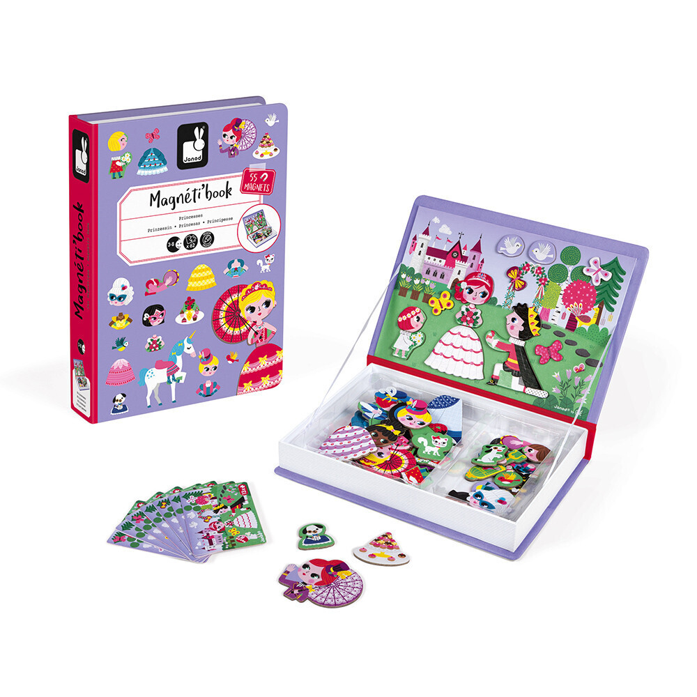 Princesses Magnetic Book