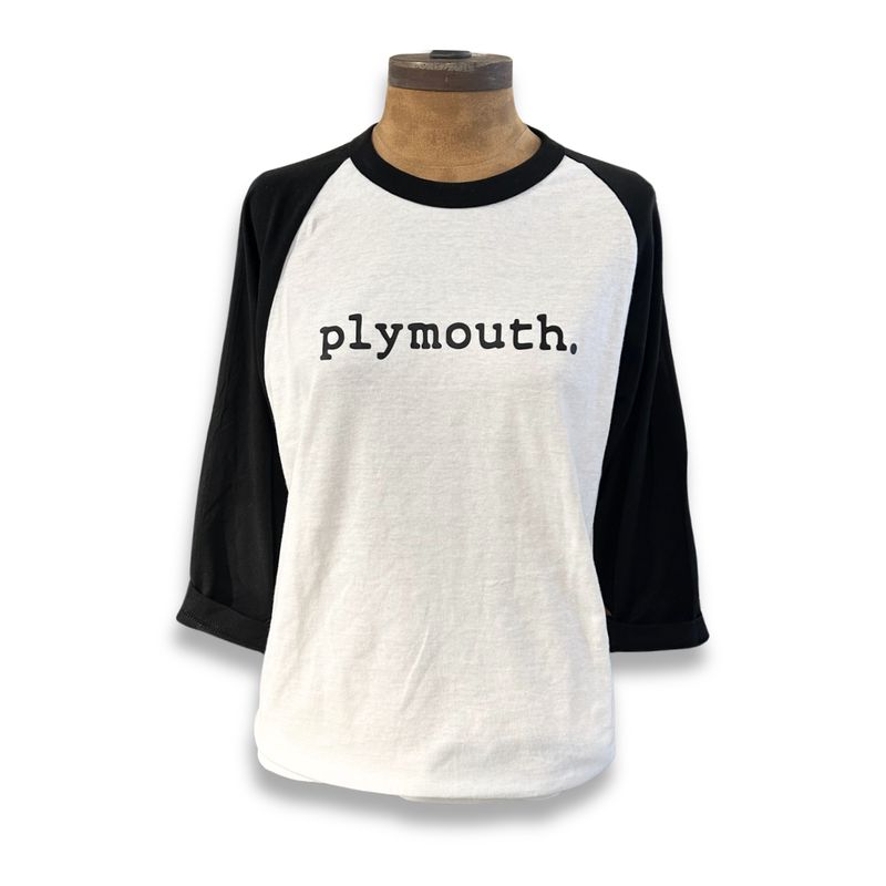 Plymouth. Baseball Tee