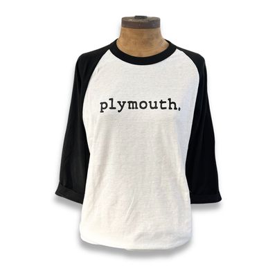 Plymouth. Baseball Tee