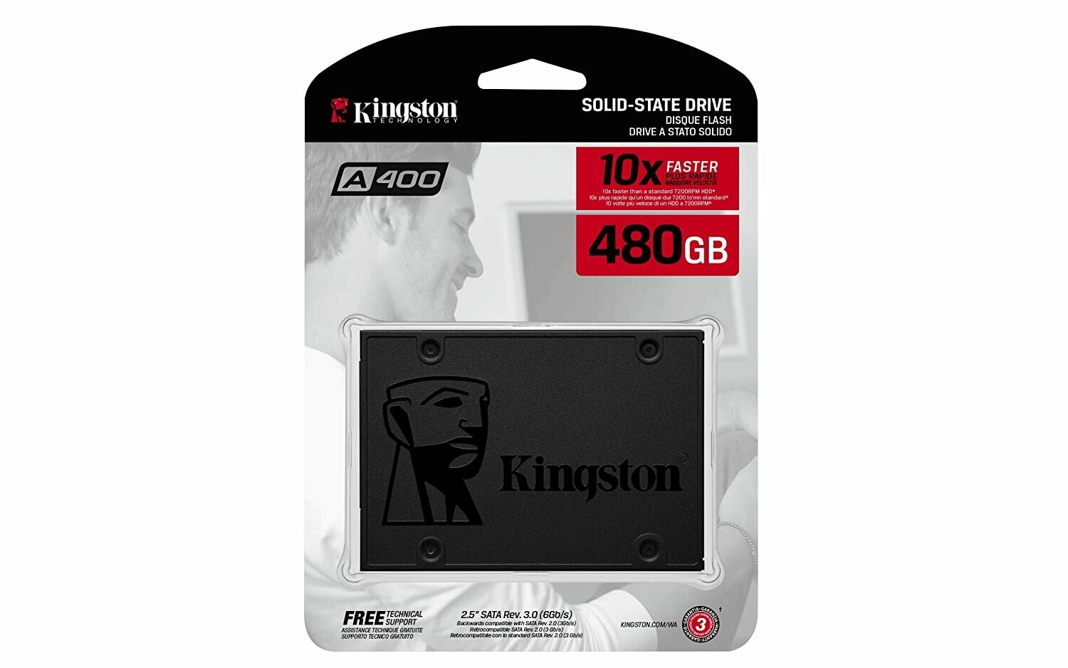 Kingston a400 480gb ssd for laptop 2.5