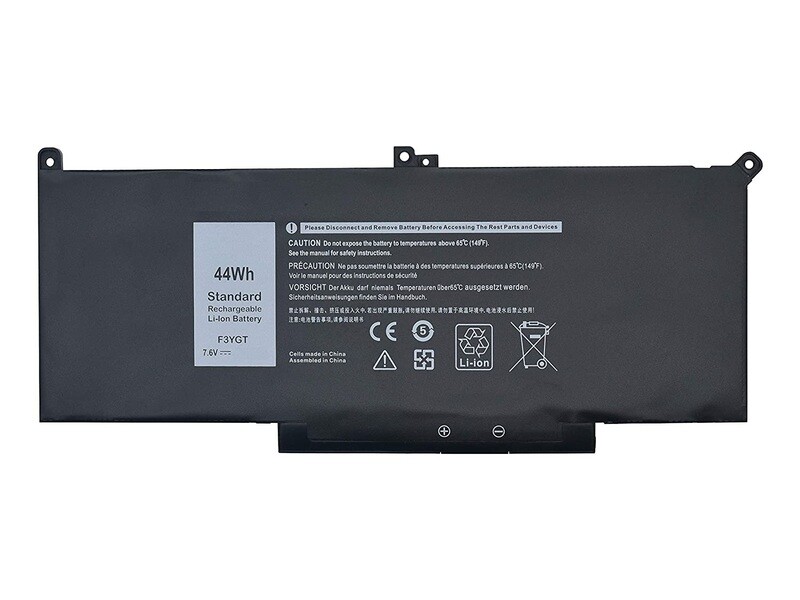 Dell Latitude 7280 7290 7380 7390 7480 7490, F3YGT laptop battery