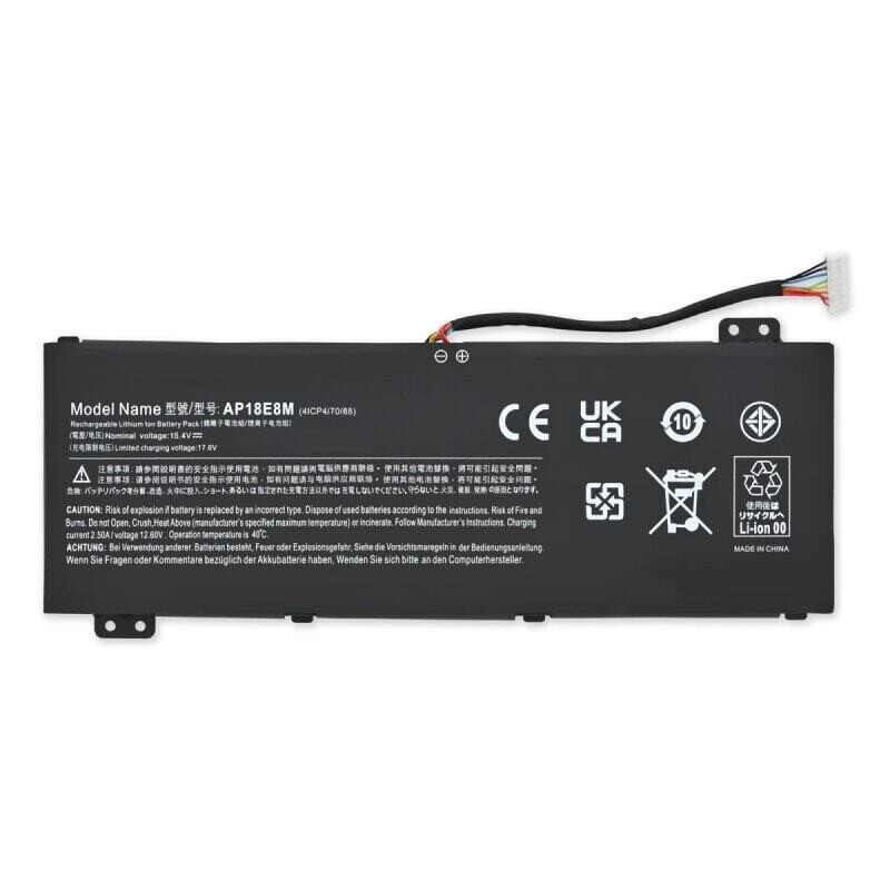 Compatible Battery for Acer AP18E8M, AP18E7M – Acer NITRO 5 AN515-54-52YA, AN515-43-R14Z battery