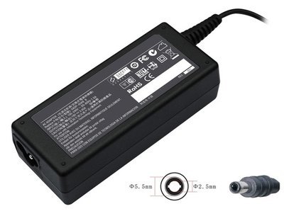 65w toshiba laptop charger pin size 5.5x2.5mm