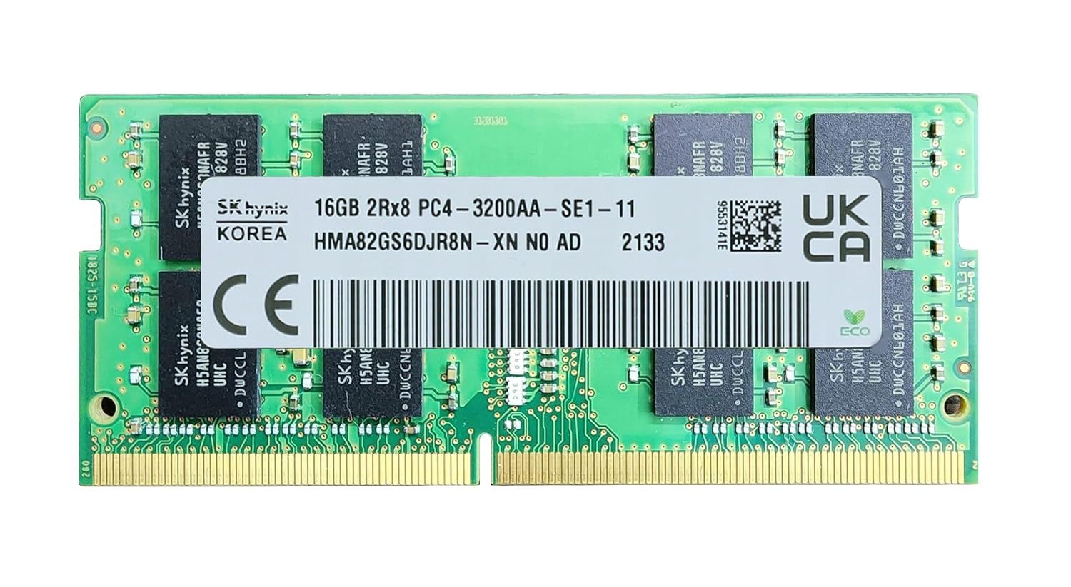 16gb ddr4 laptop ram with three years manufacturer warranty
