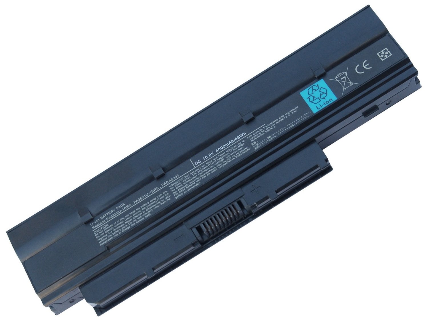 compatible for Toshiba mini NB500 NB505 NB525 NB550 Toshiba satellite T210 T215 T230 T235 battery