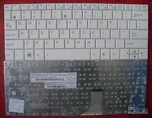 Asus EePC 1001 1005 1101 Series White Laptop Keyboard