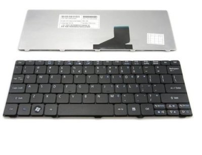 Acer Aspire One D255 D256 D257 D260 black laptop keyboard