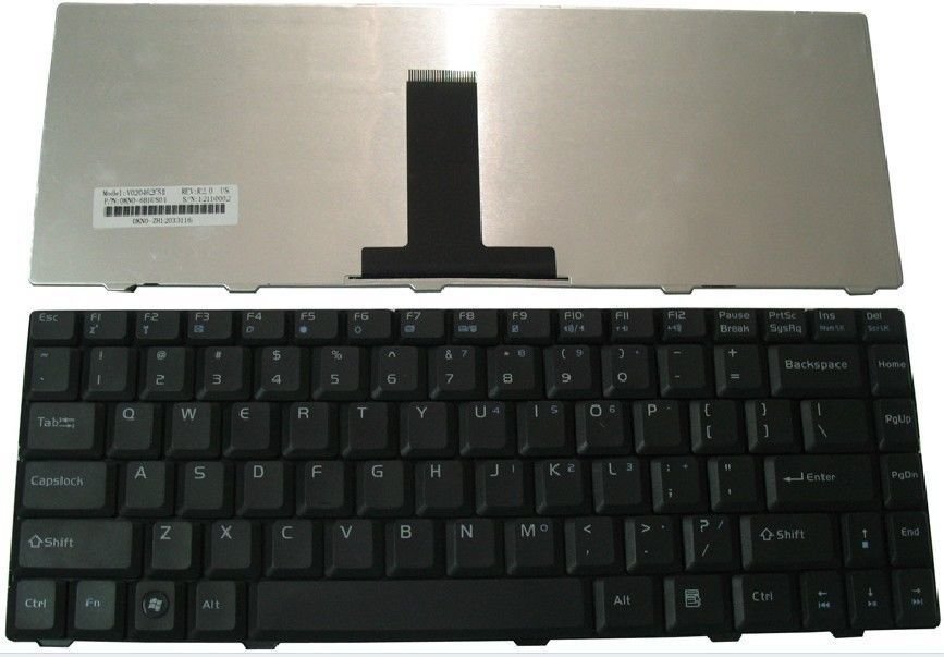 Asus F80 F81 F83 X80 X82 X83 X85 X88 K41V Black Laptop Keyboard