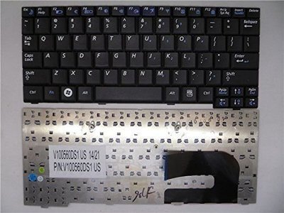 Samsung NP NC10, ND10, N108, N110, N127 Series Black Laptop Keyboard Samsung NP NC10, ND10, N108, N110, N127 Series Black Laptop Keyboard