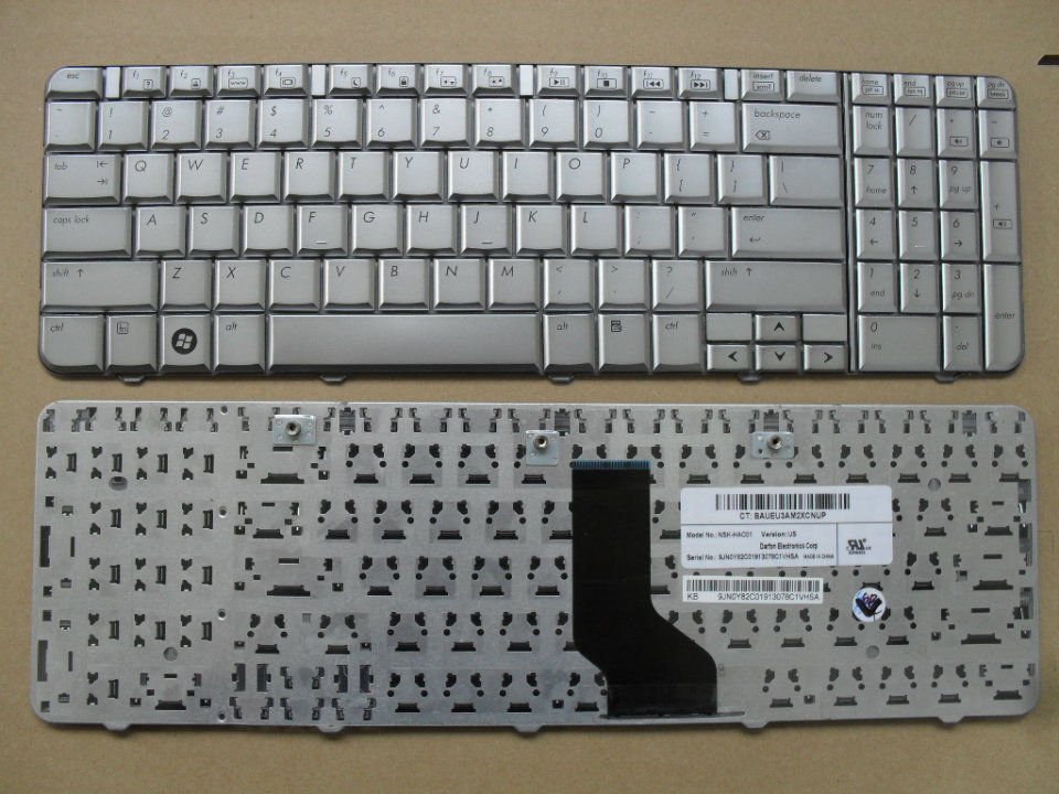 HP Compaq CQ60 G60 Silver 502958-001 496771-001 535009-001 Keyboard
