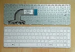 Hp Pavilion 15 15E 15N Series white Laptop Keyboard