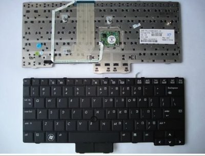 Hp Elitebook 2540P Black 598790-001, MP-09B66GB6698 Laptop Keyboard