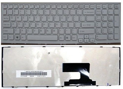 Sony Vaio VPC-EH US White 148971311, 9Z.N5CSQ.301 Laptop Keyboard