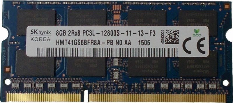 8gb ddr3 laptop ram with three years manufacturer warranty